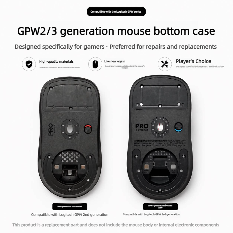 Logitech Mouse G Pro X Superlight - Logitech Gpw2, Gpw3 ve G Pro