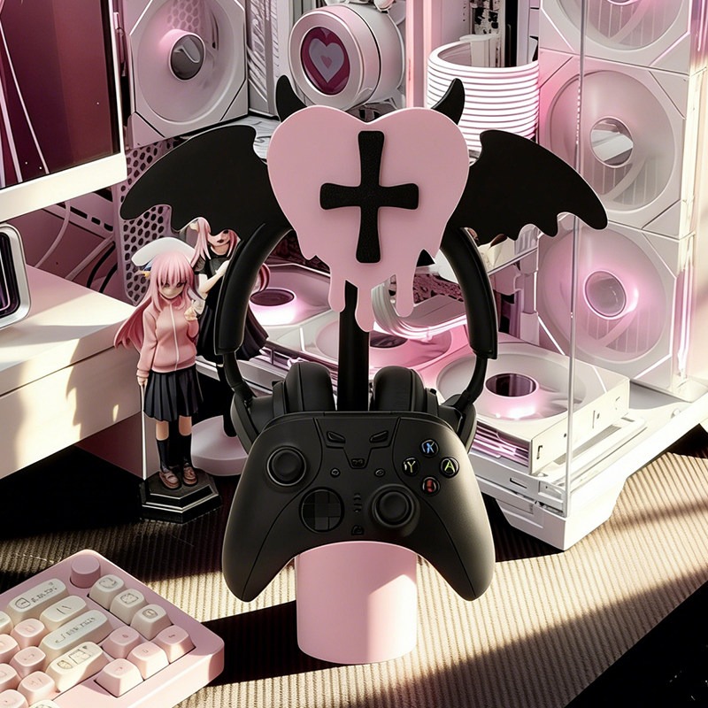 Sevimli Estetik Kulaklık Stand - Gaming Accessories Aesthetic incelemesi ve fiyatı