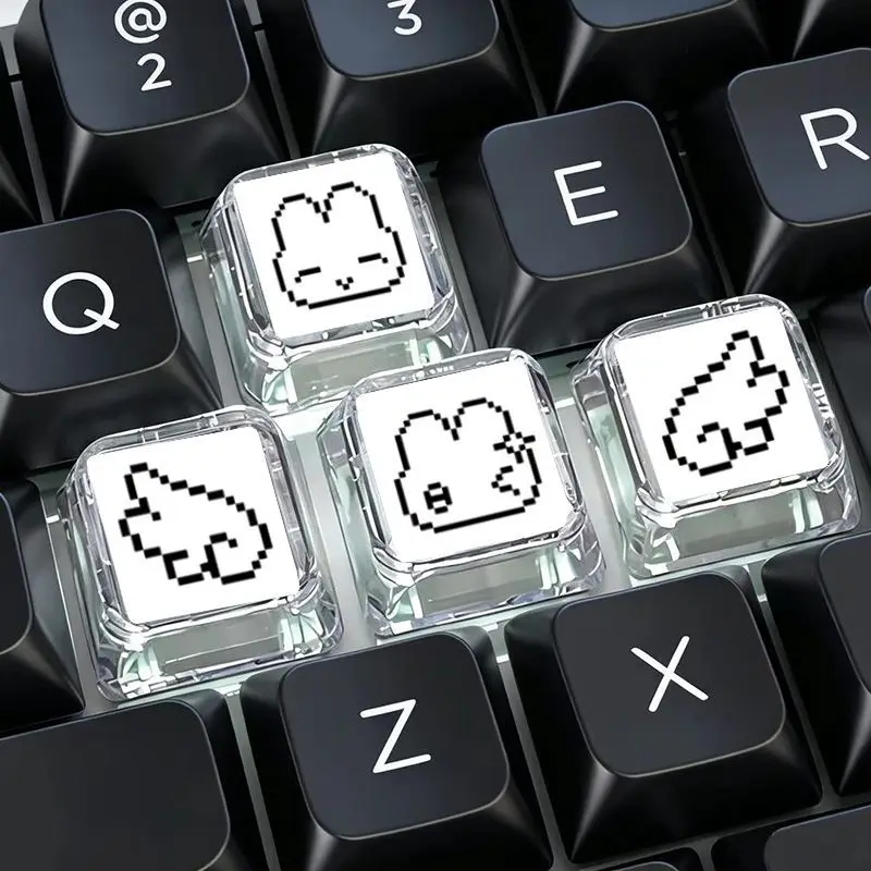 4 adet Sevimli Piksel Tavşan İ - Gaming Accessories Aesthetic incelemesi ve fiyatı